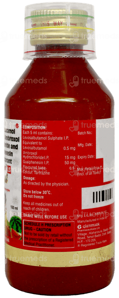 Ascoril Ls Junior Expectorant 100Ml Ascoril Ls Junior Expectorant 100Ml